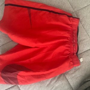 Red youth Nike bathing suit